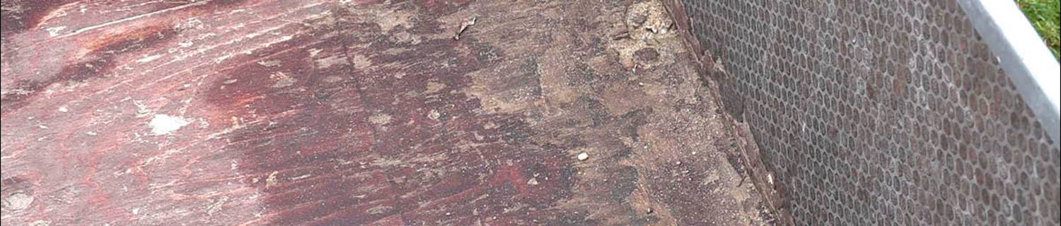 Bottenplatta släpvagn Bottenplatta släpvagn